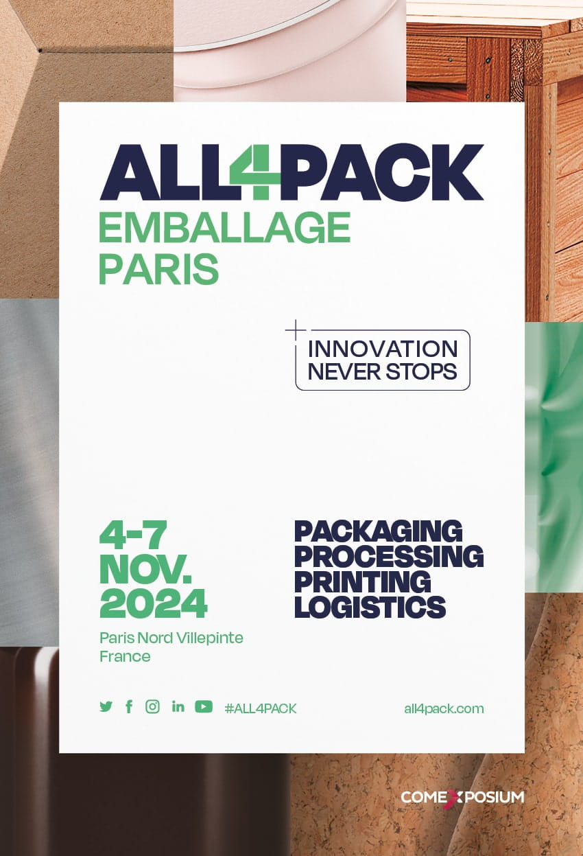 Nouveau positionnement ALL4PACK EMBALLAGE PARIS